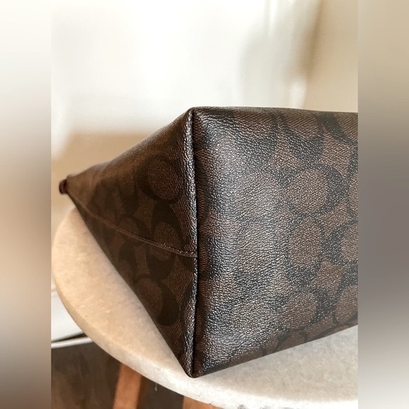 💕COACH Gallery Tote purse canvas bag 79609 - Picture 9 of 16